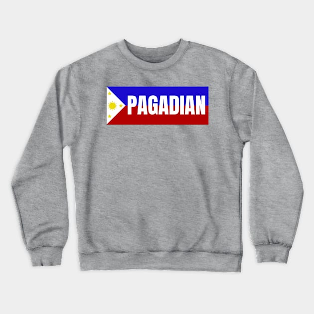 Pagadian City in Philippines Flag Crewneck Sweatshirt by aybe7elf